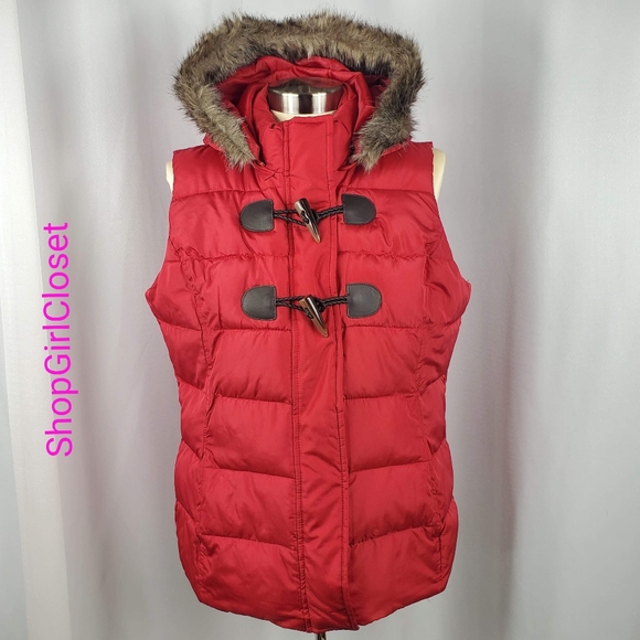 🆕️Charter Club Hooded Zip Vest - Faux Fur
